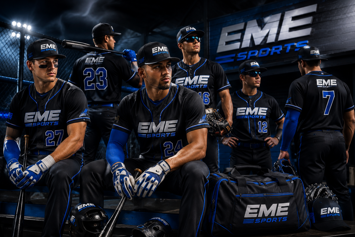EME Sports team uniforms